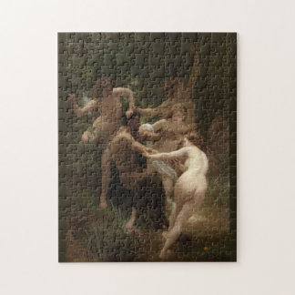 Quebra-cabeça Ninfas e Satyr de Bouguereau