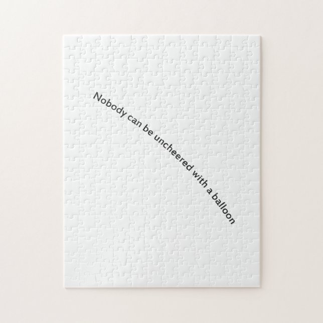 Quebra-cabeça Ninguém pode uncheered com um balão (Vertical)