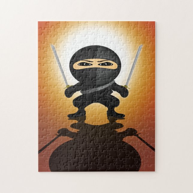 Quebra-cabeça Ninja Boy (Vertical)