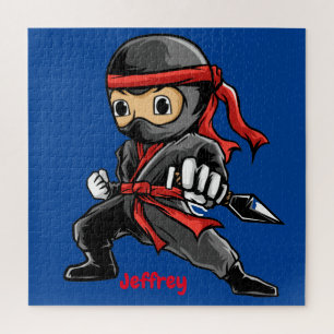 Quebra-cabeça Ninja Personalizado
