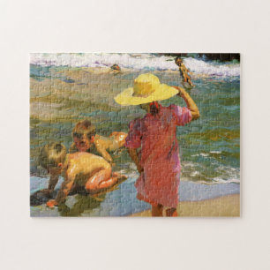 Quebra-cabeça Ninos A La Orilla Del Mar por Joaquin Sorolla