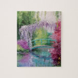 Quebra-cabeça no jardim de Monet<br><div class="desc">no jardim de Monet,  pintura a óleo</div>