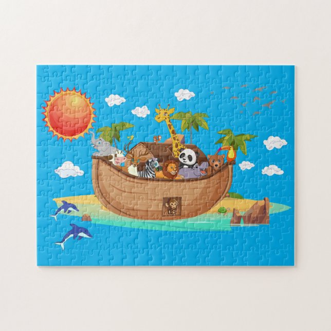 Quebra-cabeça Noah's ark jigsaw puzzle (Horizontal)