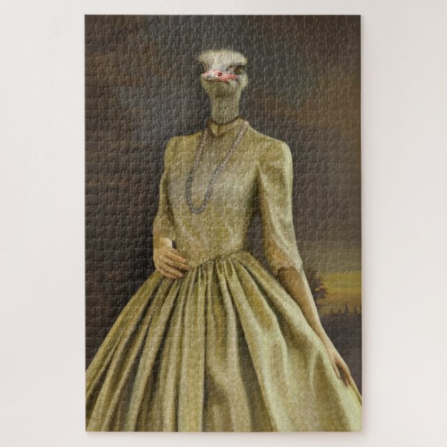 Quebra-cabeça Noble Beasts - Dandy Ostrich (Vertical)