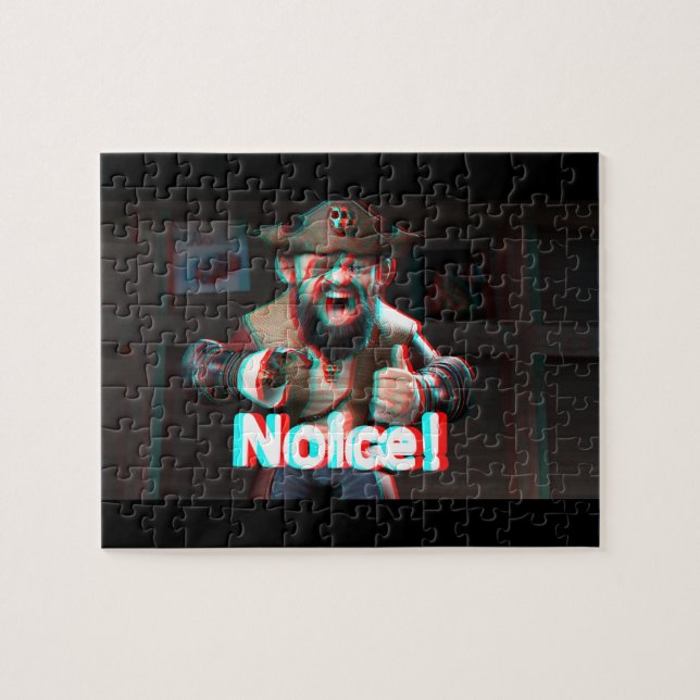 Quebra-cabeça Noice! Badaz Beard 3D (Horizontal)