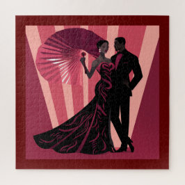 QUEBRA-CABEÇA NOIR ELEGANCE-RED #1