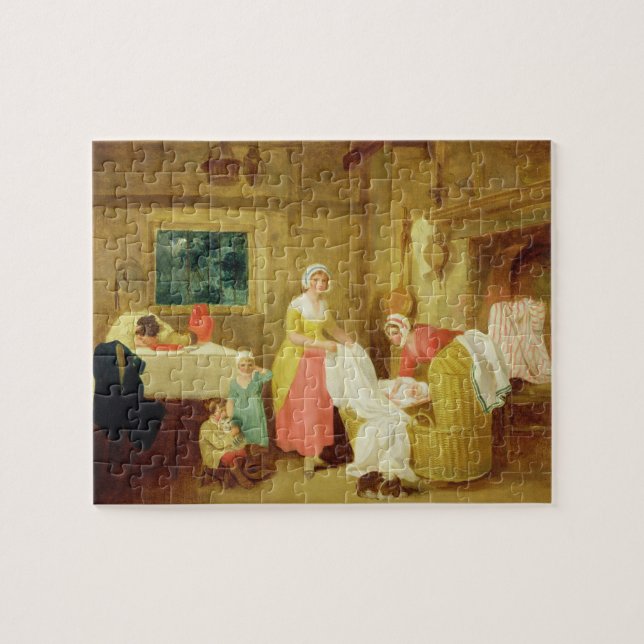 Quebra-cabeça Noite, 1799 (óleo em canvas) (veja 127218-220) (Horizontal)