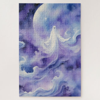 Quebra-cabeça Noite Assombrada - Espírito Fantasma nas Estrelas