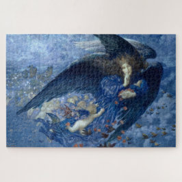 Quebra-cabeça Noite com seu trem de estrelas (Angel com Cherubs)