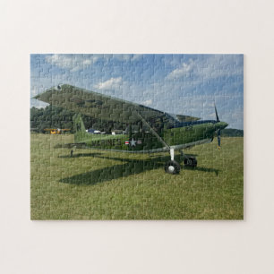Quebra-cabeça Noite da Família de Fotos do Avião Verde Marines