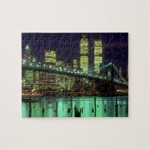 Quebra-cabeça Noite da ponte de Brooklyn @