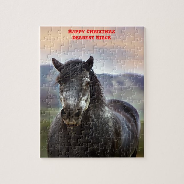 Quebra-cabeça Noite de Natal. (Vertical)