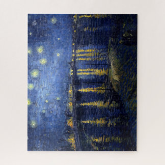 Quebra-cabeça Noite estrelado de Vincent van Gogh do