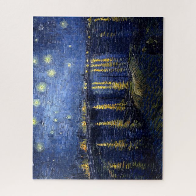 Quebra-cabeça Noite estrelado de Vincent van Gogh do (Vertical)