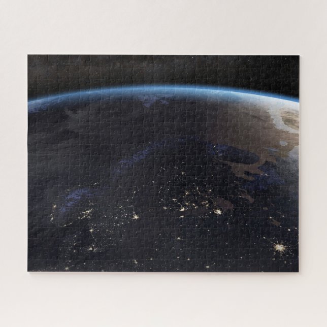 Quebra-cabeça Noite, Extremo Norte Europa (Horizontal)