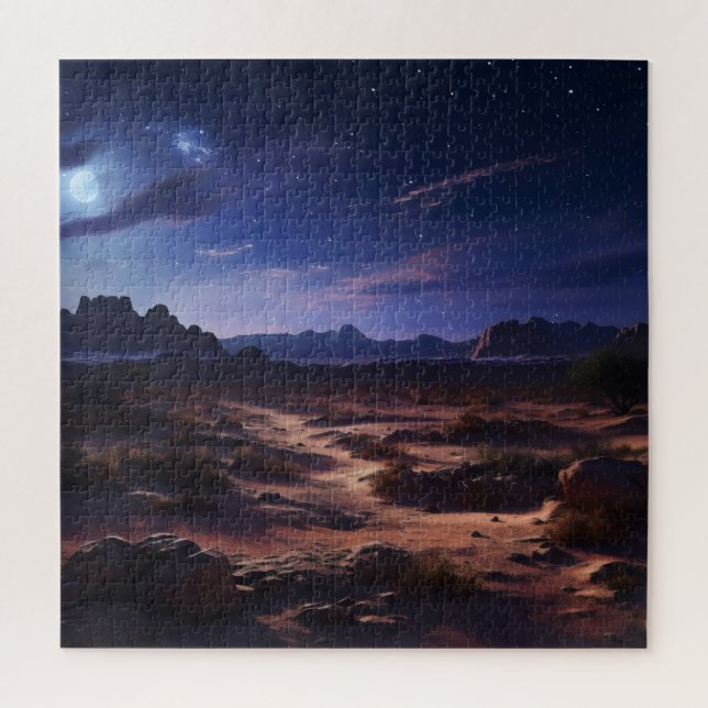 Quebra-cabeça Noite no Deserto (Vertical)