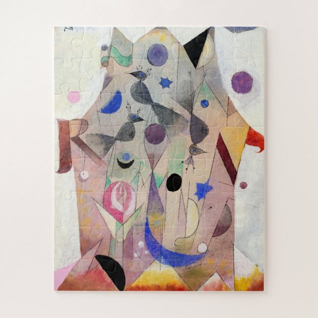 Quebra-cabeça Noites Persas por Paul Klee, Abstrato Art (Vertical)