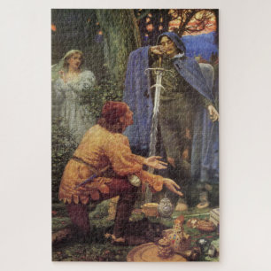 Quebra-cabeça Noiva de Bertuccio (por Edward Robert Hughes)