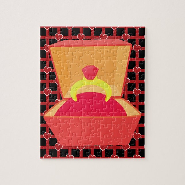 Quebra-cabeça Noivado Ring Jigsera (Vertical)