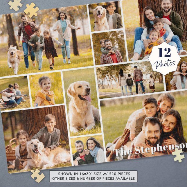 Quebra-cabeça Nome ou texto exclusivo da Colagem de Fotos 12 (Criador carregado)