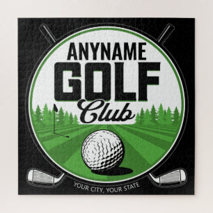 Quebra-cabeça Nome personalizado para jogador de golfe profissio