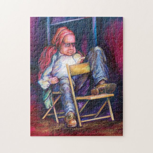 Quebra-cabeça Norman prefere desenhar no Sono (Vertical)