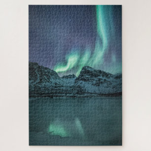 Quebra-cabeça Norte Lights Noruega