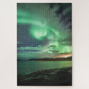 Quebra-cabeça Norte Lights Noruega