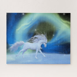 Quebra-cabeça Northern lights unicorn Puzzle