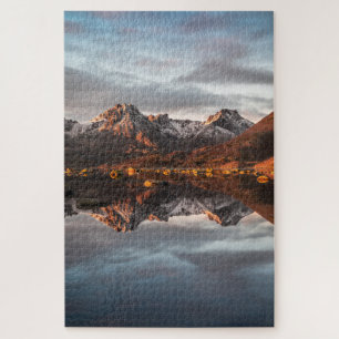 Quebra-cabeça Noruega Mountain Landscape Photo