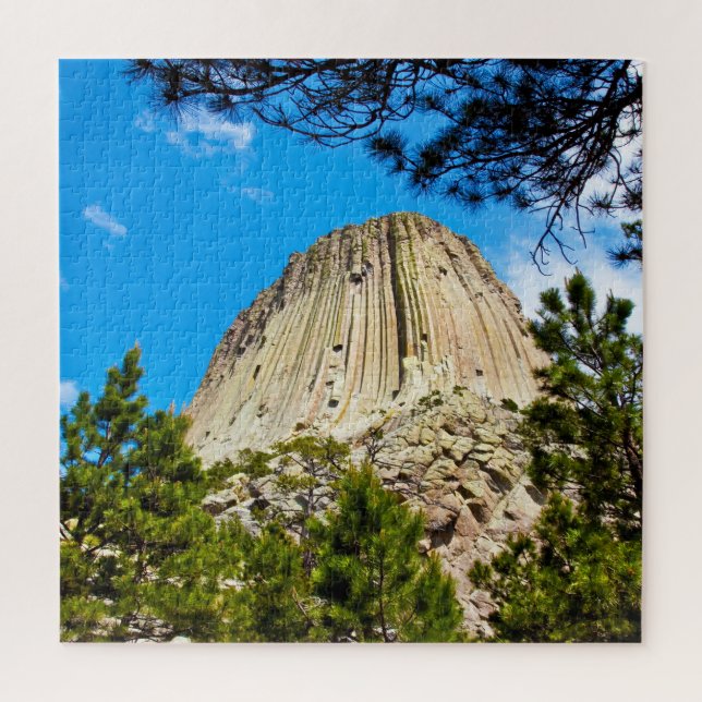 Quebra-cabeça Nós Amamos A Torre do Diabo Wyoming. (Vertical)