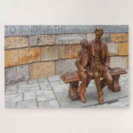 Quebra-cabeça Nós amamos Abraham Licoln Virginia