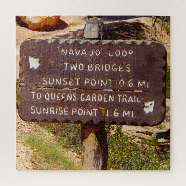 Quebra-cabeça Nós Amamos Bryce Canyon Utah (Vertical)