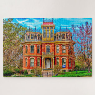 Quebra-cabeça Nós amamos Davenport Iowa.