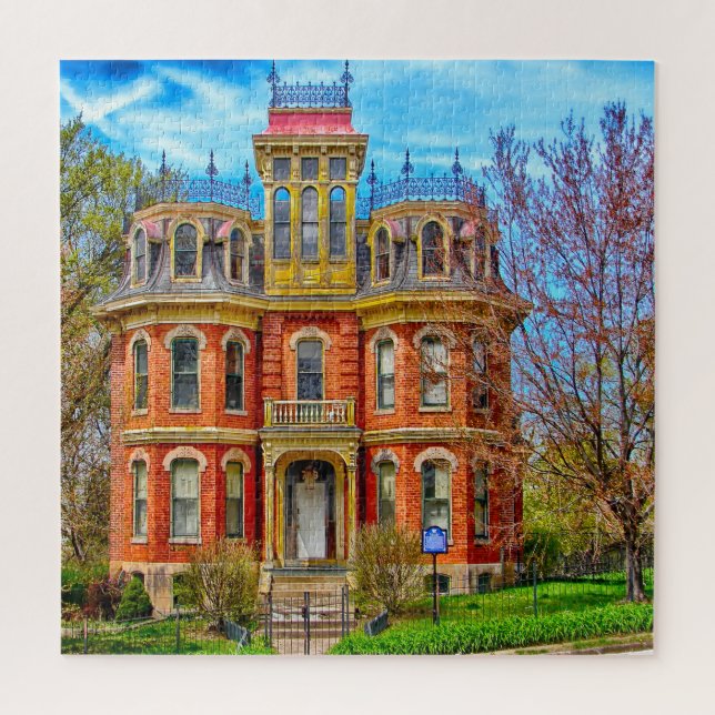 Quebra-cabeça Nós amamos Davenport Iowa. (Vertical)