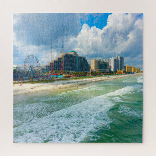 Quebra-cabeça Nós Amamos Daytona Beach na Flórida