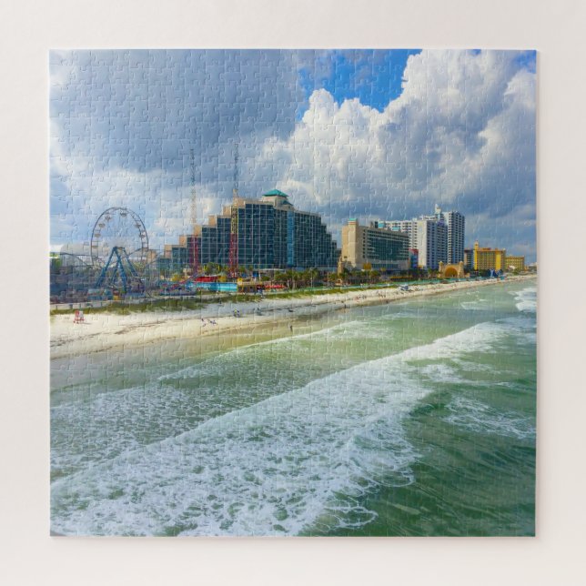 Quebra-cabeça Nós Amamos Daytona Beach na Flórida (Vertical)