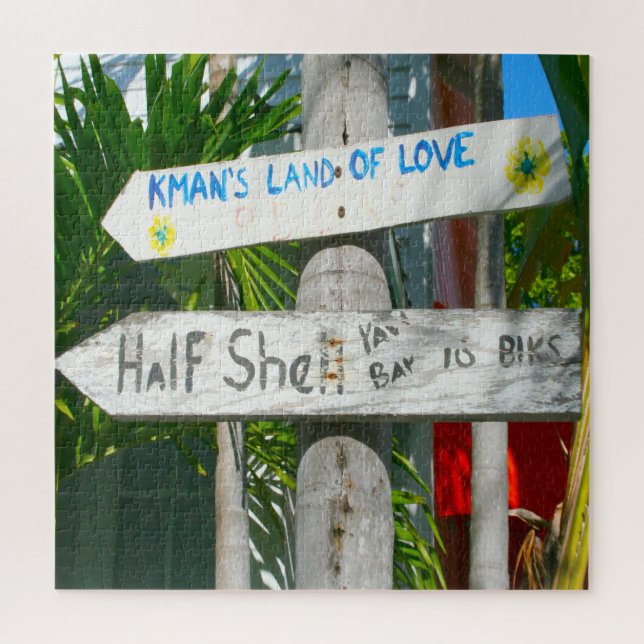 Quebra-cabeça Nós Amamos Key West na Flórida (Vertical)