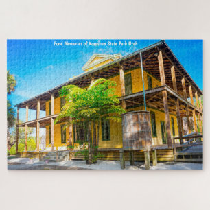 Quebra-cabeça Nós Amamos Koreshan State Park Utah Jigsaw Puzzle