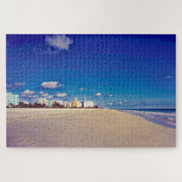 Quebra-cabeça Nós Amamos Miami Beach na Flórida