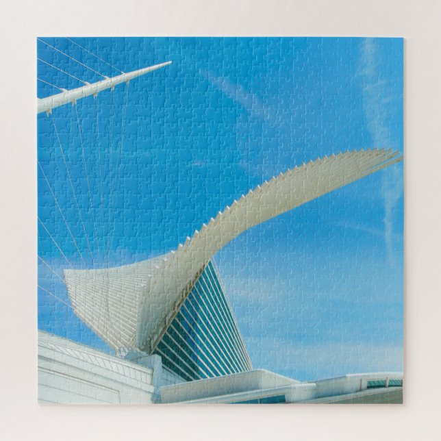 Quebra-cabeça Nós amamos Milwaukee Wisconsin. (Vertical)