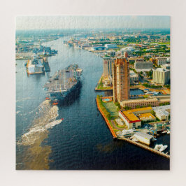 Quebra-cabeça Nós amamos Portsmouth Virginia.