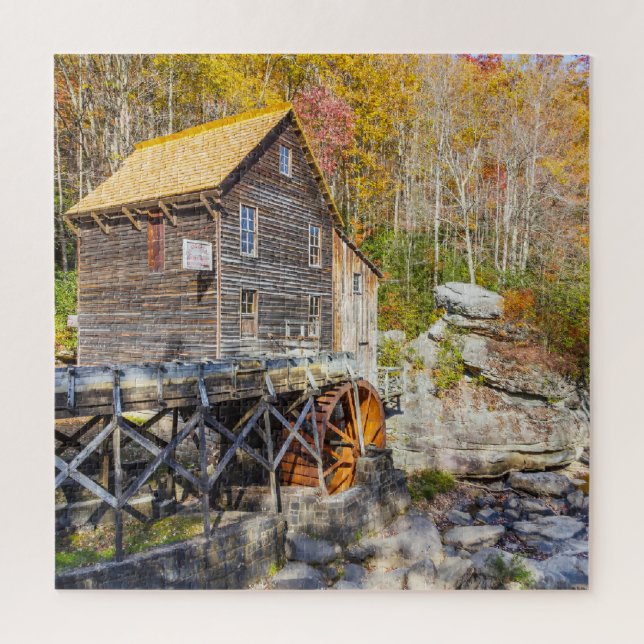 Quebra-cabeça Nós amamos The Grist Mill Virginia (Vertical)