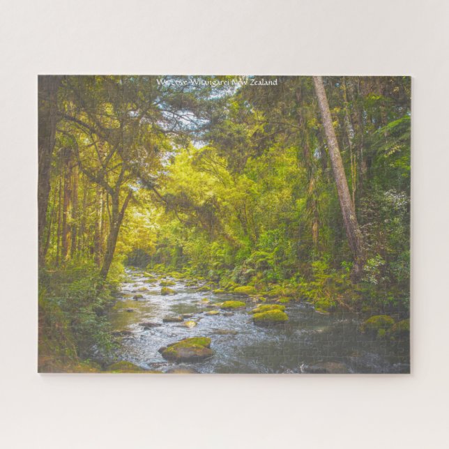 Quebra-cabeça Nós Amamos Whangarei Nova Zelândia (Horizontal)