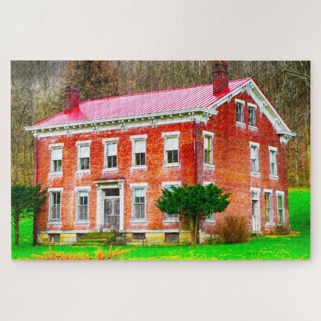 Quebra-cabeça Nós amamos Wheeling West Virginia. (Horizontal)