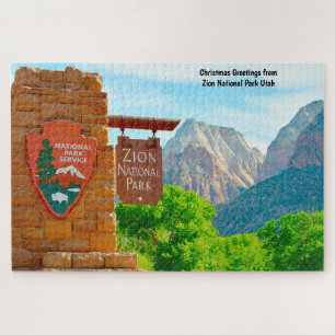 Quebra-cabeça Nós Amamos Zion National Park Utah Jigsaw Puzzle