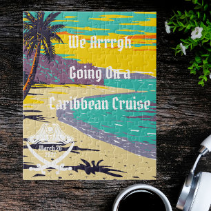 Quebra-cabeça Nós estamos indo em uma Caribe surpresa de cruzei