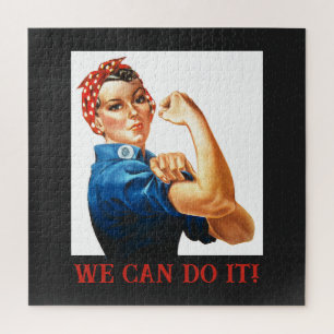 Quebra-cabeça Nós podemos fazer isso Rosie the Riveter Women Pow