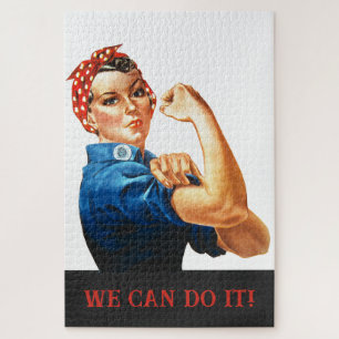Quebra-cabeça Nós podemos fazer isso Rosie the Riveter Women Pow