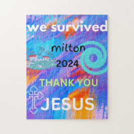Quebra-cabeça Nós sobrevivemos ao milton 2024